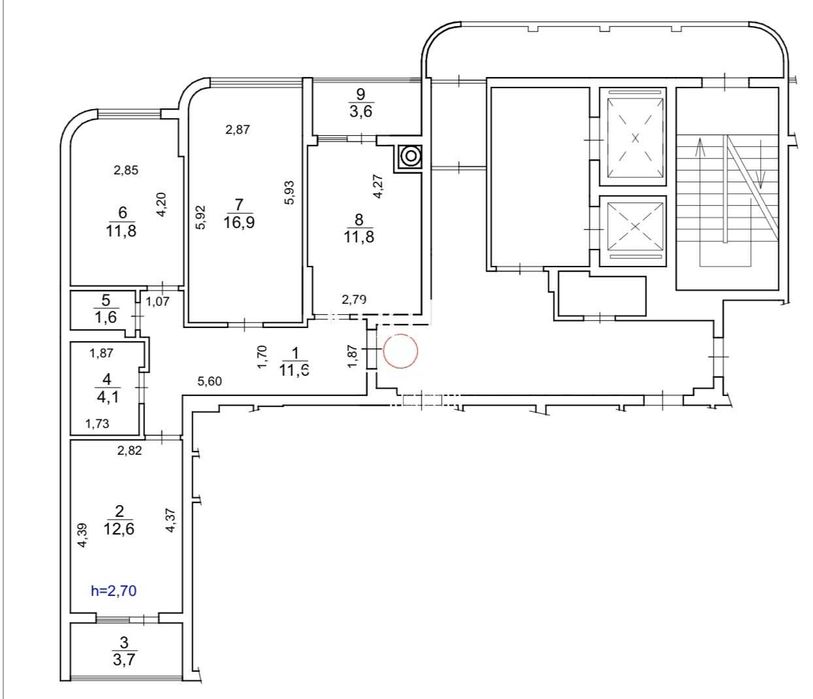 Продаж квартири 3к 77.7м2 ЖК на Трускавецькій/Галжитлобуд/Франківський