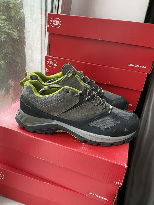 Quechua  43/44 evofit 5+ Gore tex Оригінальні трекінгові кросівки черевики чоловічі для походів туризму Refuge pro gtx moab low olive black