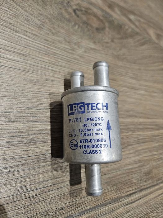 Фільтр тонкої очистки ГБО 4 LPGTECH F-781 (1 вхід / 2 виходи)