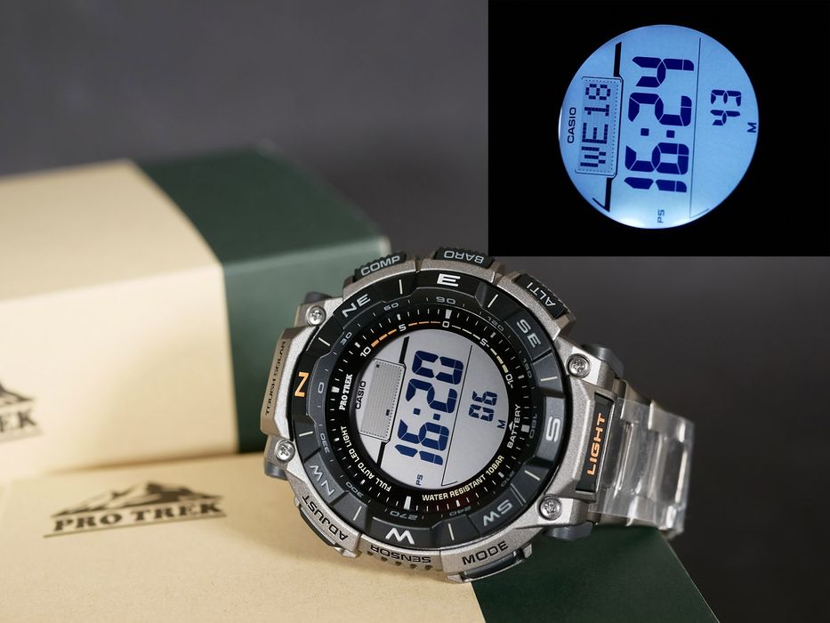 Casio PRG-340T-7 ProTrek з термометром, барометром, альтиметром