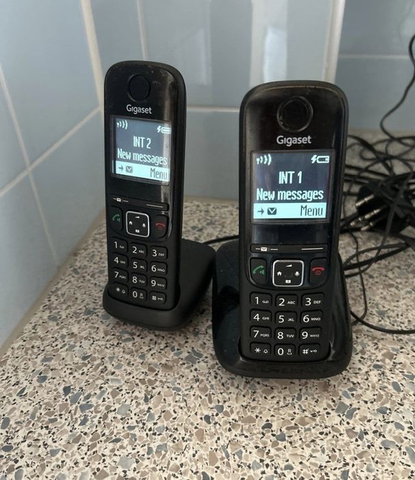 2 telefony stacjonarne Gigaset