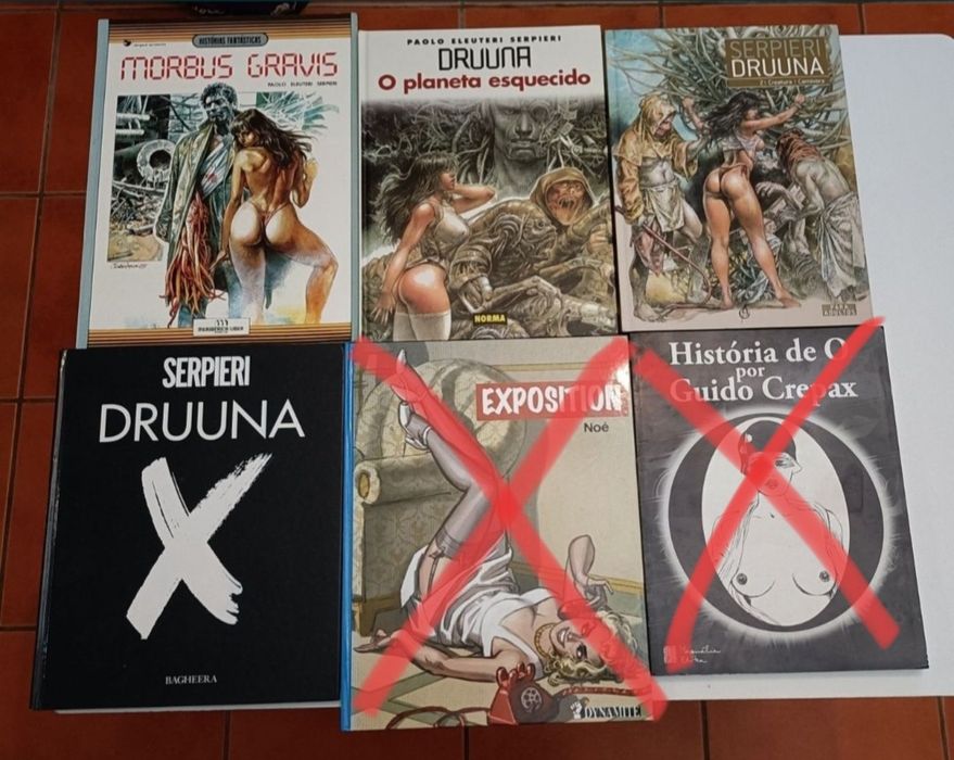 63 Livros de BD Erótica