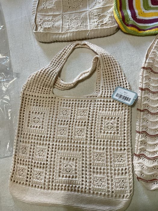 Sacos em crochet