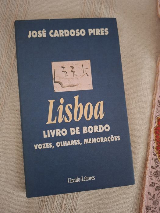 José Cardoso Pires - Lisboa Livro de Bordo exemplar muito estimado capa dupla