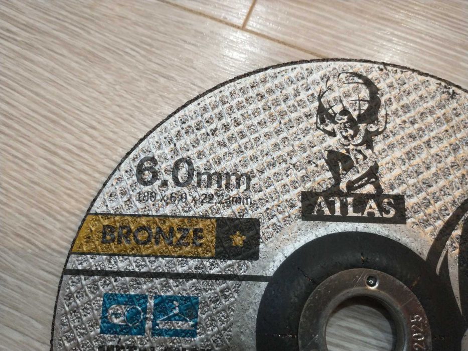 Tarcza do metalu Atlas (180x6,0x22,23)