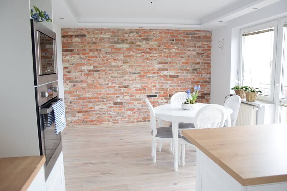 Płytki ceglane, stara cegła cięta. Lico na ścianę, elewację, Loft-Styl