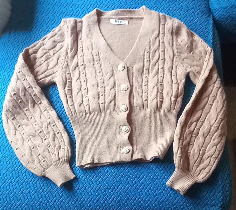 Cardigan em malha - Tamanho S/M