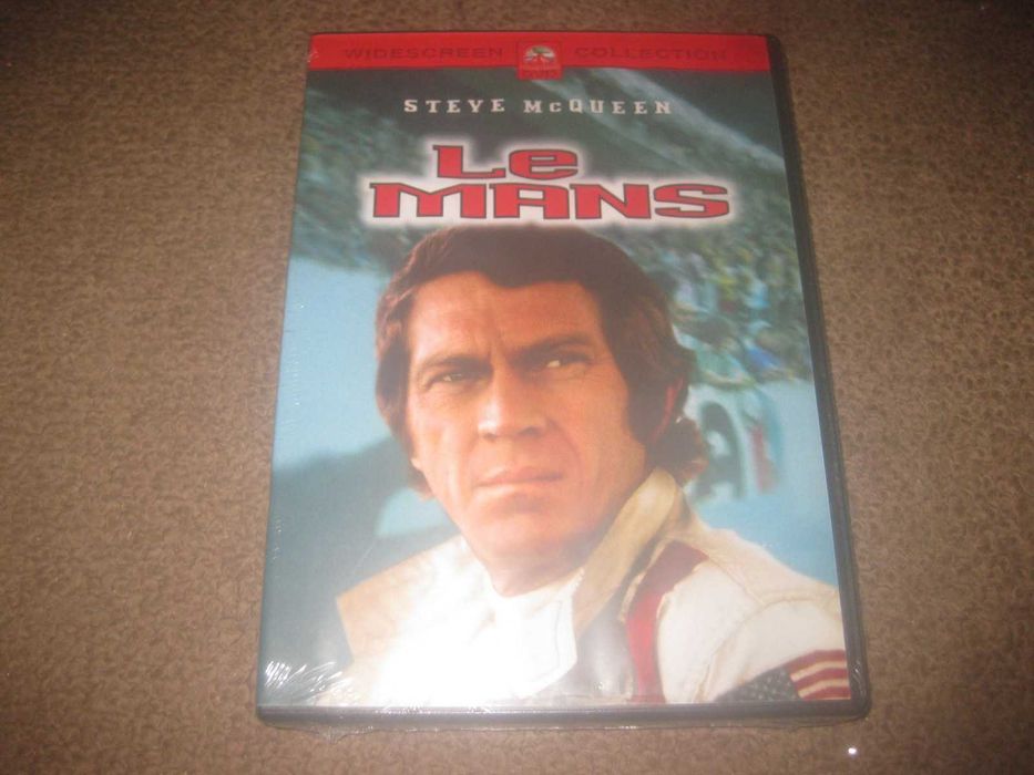 DVD "Le Mans" com Steve McQueen/Selado/Raro!