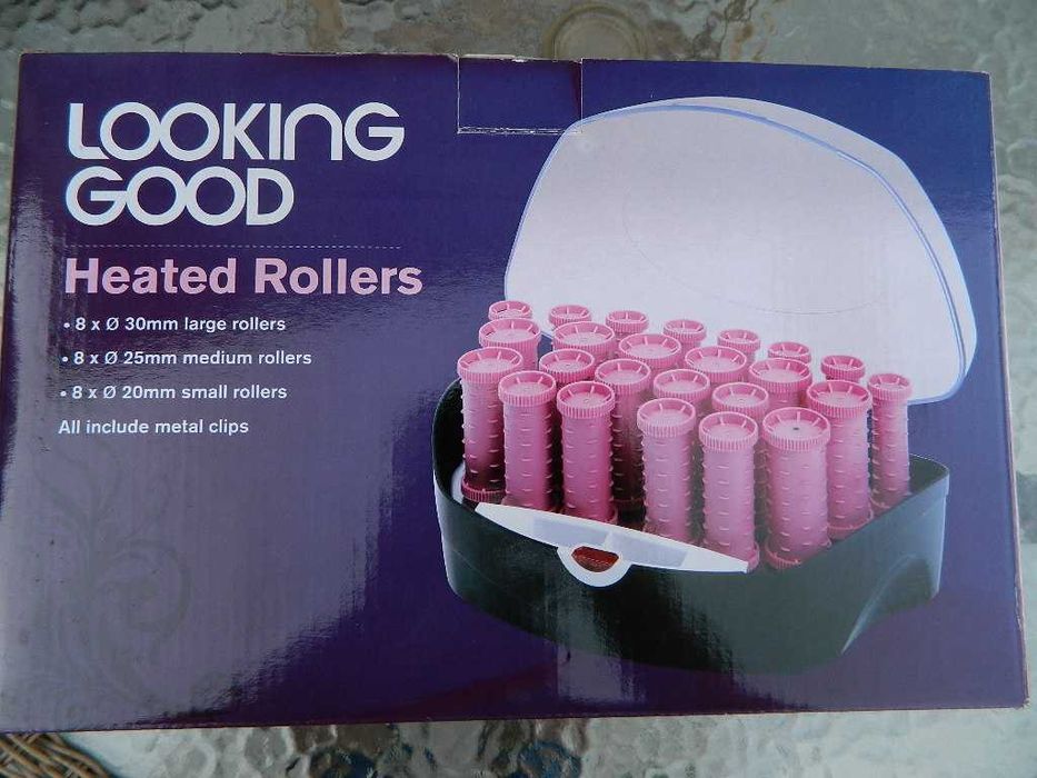 Termoloki elektryczne HEATED ROLLERS 3 ROZMIARY 20, 25 30MM