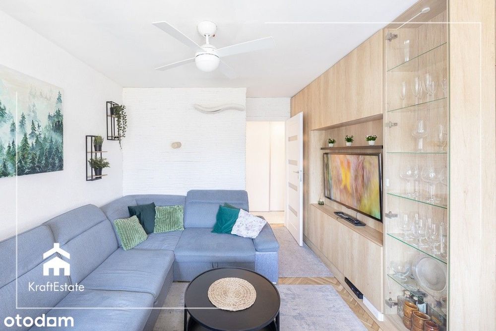 2 pokoje 44m² Rataje, loggia, blisko uczelni