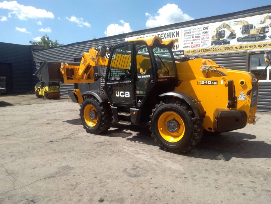 Телескопічний навантажувач (погрузчик) jcb 540-140