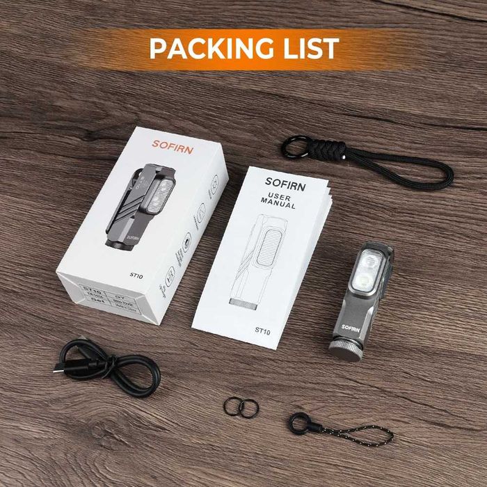 EDC - фонарь (ліхтар) Sofirn ST10