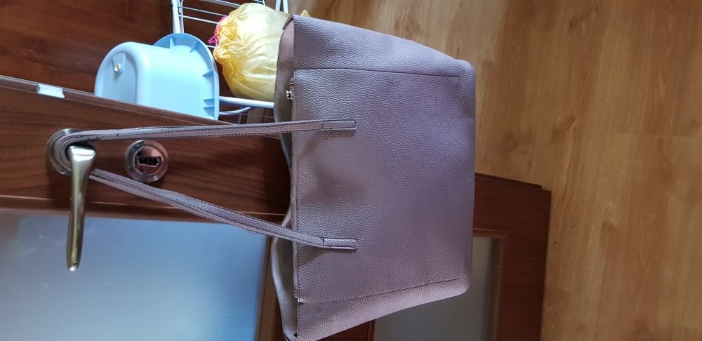 Torebka torba Red cuckoo by London kolor brudny róż eco skóra