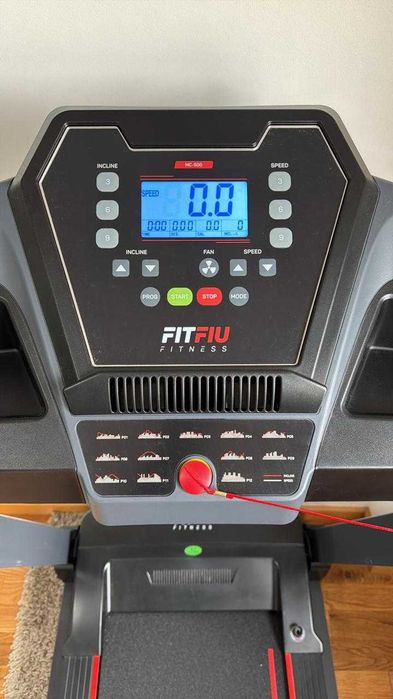 Esteira FITFIU Fitness MC-500 - Até 18 km/h para treinos ilimitados