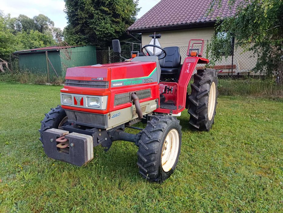 Ciągnik 4x4 Yanmar FX335 o mocy 33KM