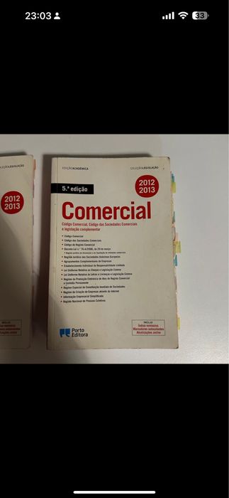 Livros de Direito Comercial/Civil 2013