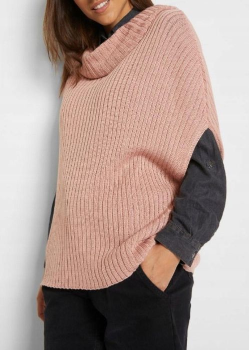 B.P.C kamizelka dzianinowa z golfem ^36/38