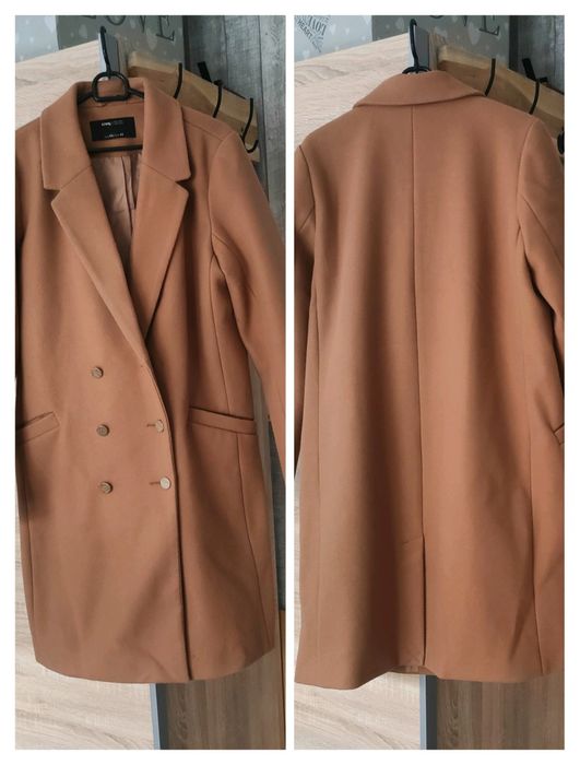 Ciepły płaszcz damski r. 2XL