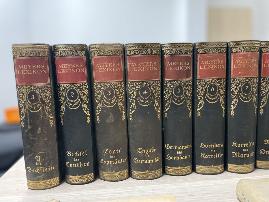 Encyklopedia Niemiecka Ręcznie Zdobiona