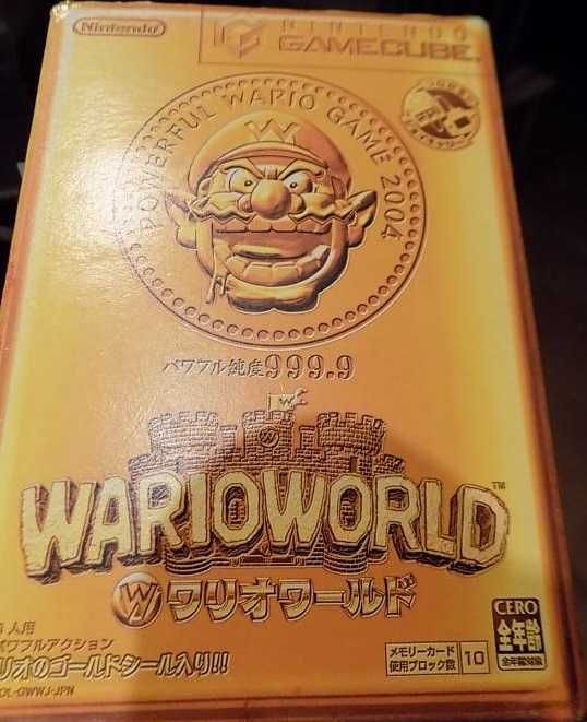 WarioWorld - unikatowa, rzadka gra na Nintendo GameCube Game Cube GCN!
