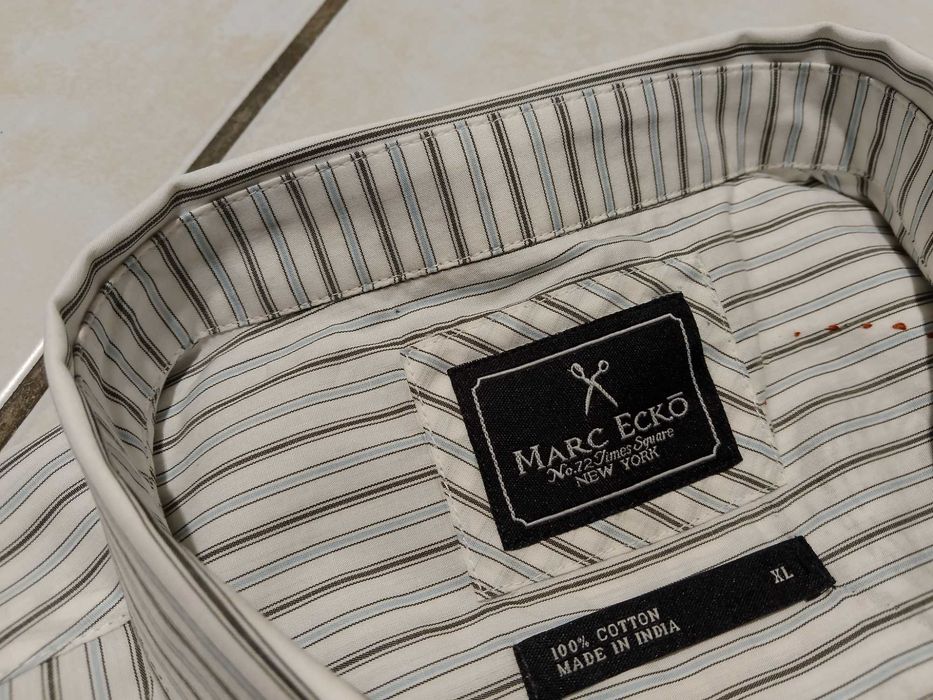 MARC ECKO USA - NOWA! z LOGO i Metkami Koszula Męska rozmiar XL
