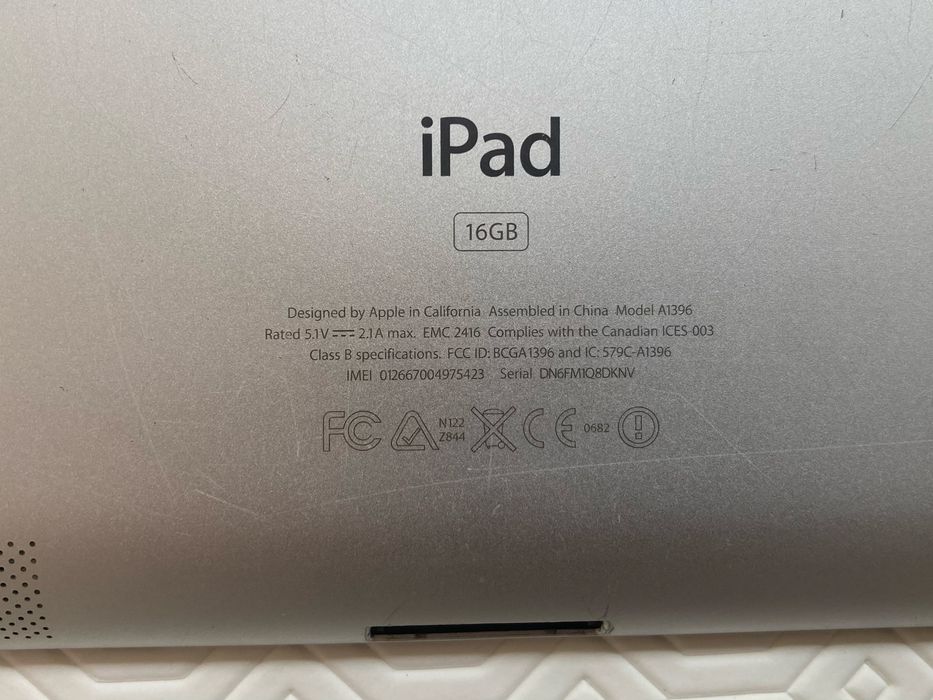 iPad A1396 e A1219