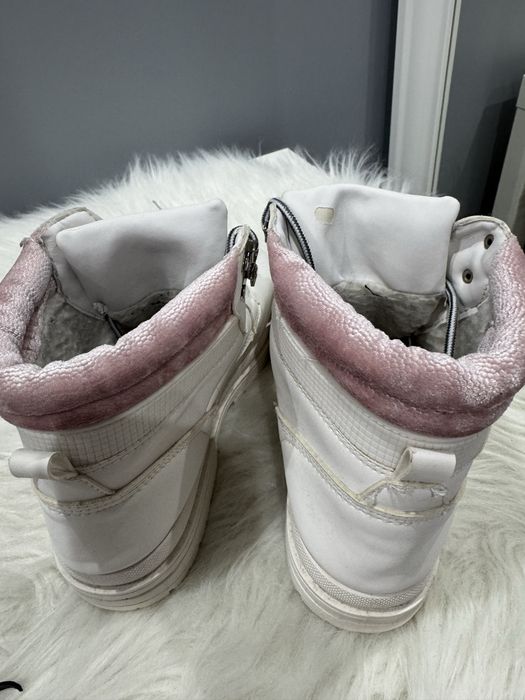 Trapery buty zimowe botki 39 traperki moda