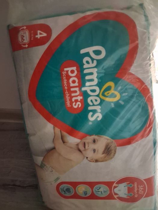 2 paczki pampersy pants4