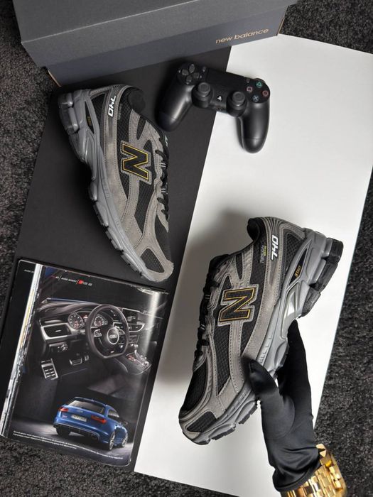 Чоловічі кросівки нью беланс New Balance 740 Thinsulate Grey Black [41-45]