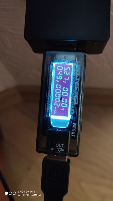 Тестер usb tester KEWEISI v20 для кабеля, зарядного, емкости аккум