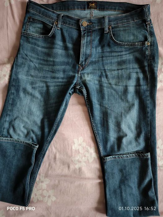 Джинсы Wrangler, utah(USA)W36,L32 и Lee,daren zip fly(USA)W36,L32