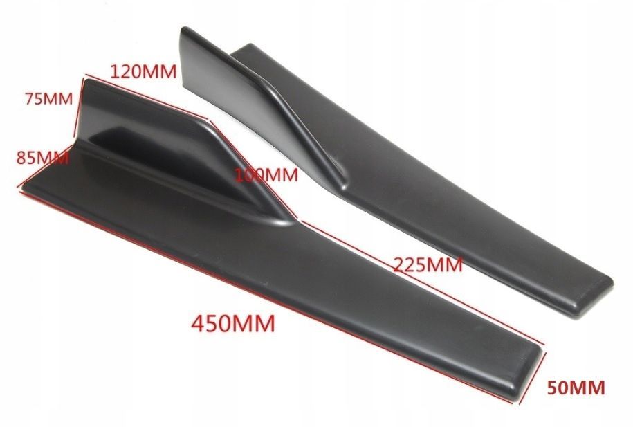 Dokładka Dokładki Progów Lotki Boczne 45Cm Spliter