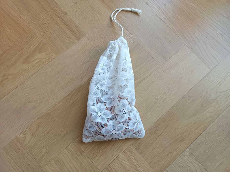 Woreczek ekologiczny na bakalie - handmade