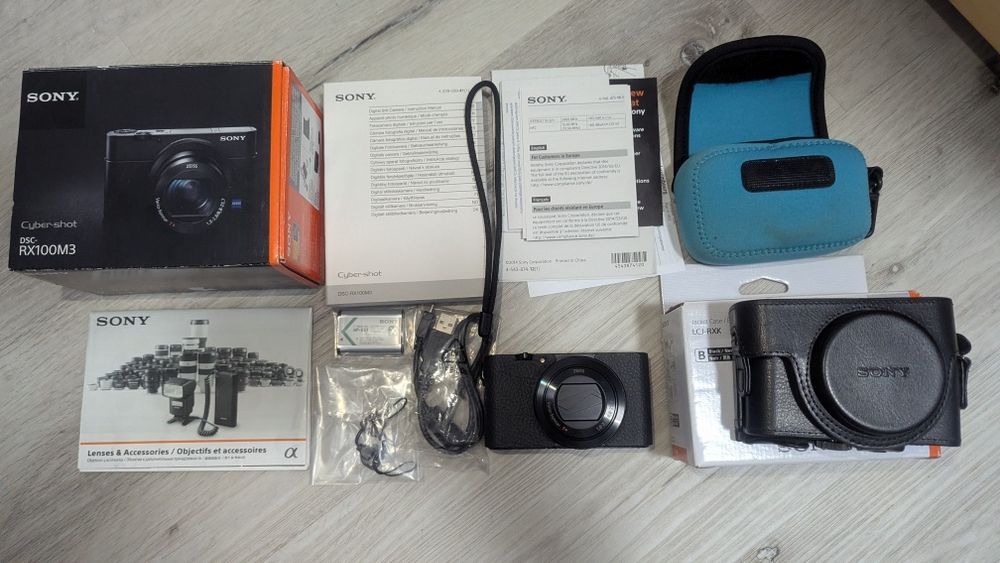 Aparat kompaktowy SONY RX100 III mk3.Zamiana  na fuji x-pro1,2