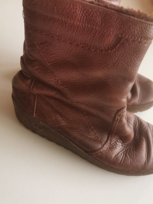 Buty meskie skórzane ocieplane Rozmiar 44