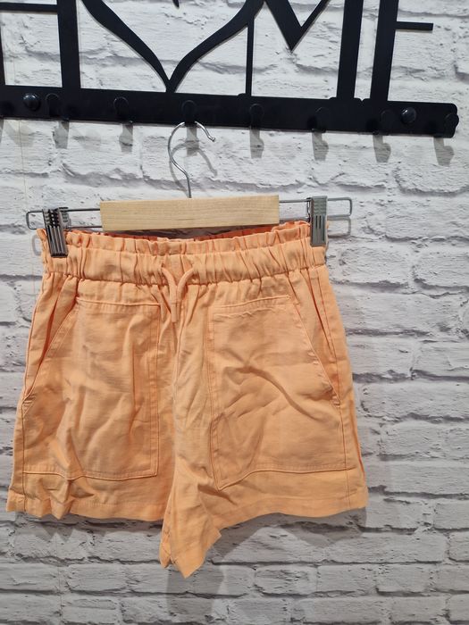 Spodenki pomarańczowe Zara