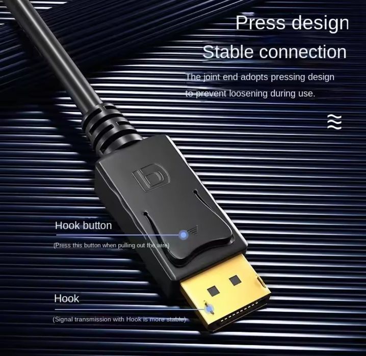 Кабель DisplayPort -  HDMI 1,8 м DP - DP шнур