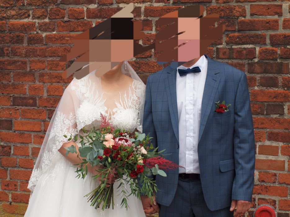 Piękna suknia ślubna