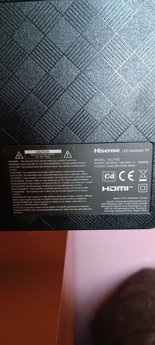 Telewizor hisense 65U7HQ
