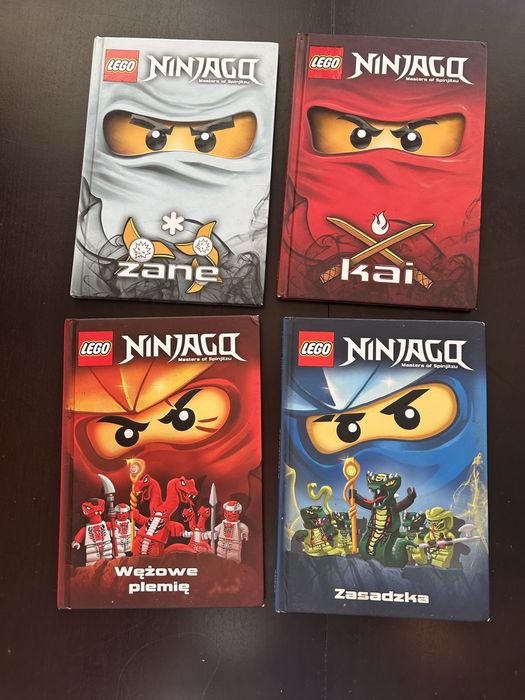 Książki kolekcjonerskie Lego Ninjago