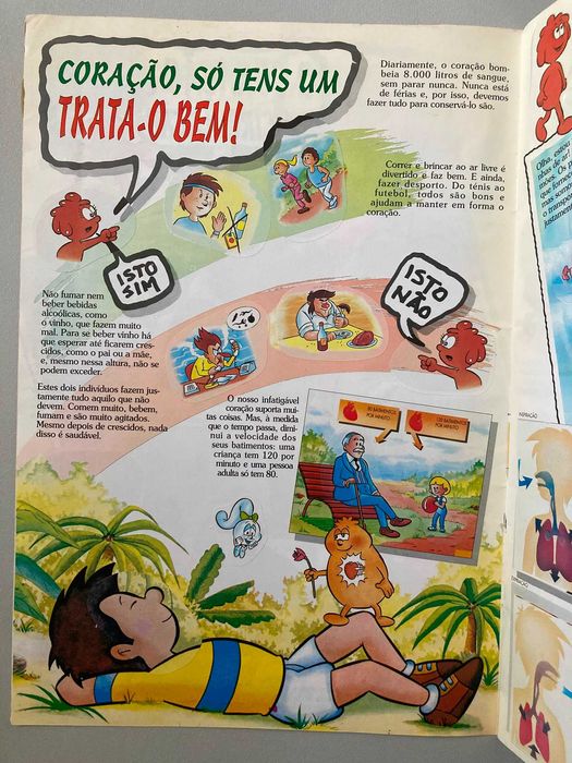 Caderneta de Cromos Era Uma Vez o Corpo Humano [Completa]