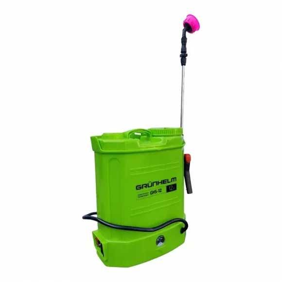 Обприскувач акумуляторний - GHS -12, (8АН/12V, 2-4бар, 12л) (GRUNHELM)