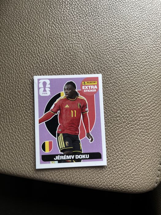 cromo jeremy doku extra versão regular