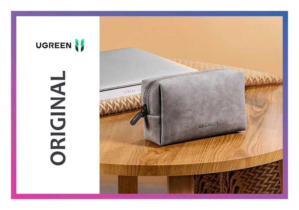 Сумка органайзер для проводов кабелей зарядок несессер для электроники