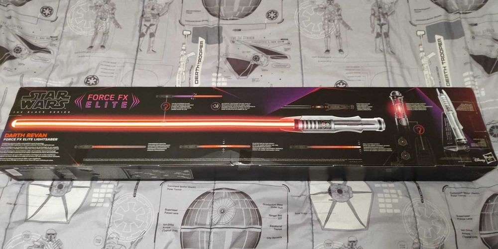 Новий Світловий Меч Hasbro Star Wars FX Elite DARTH REVAN Black Series