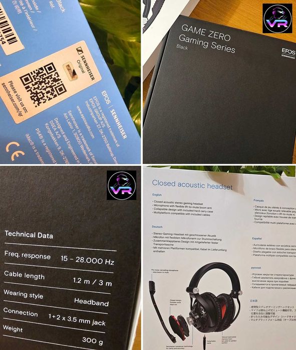 ‼️ Sennheiser EPOS Game Zero - Steam Deck, PlayStation 5, Xbox