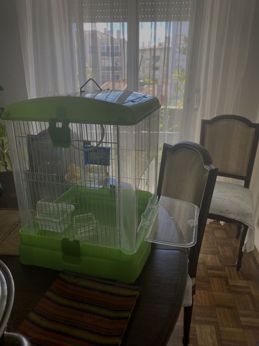 Gaiola pra passaros como nova