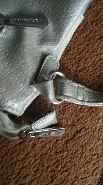 Torebka listonoszka czarna na ramię, zestaw 3 torebk torba długi pasek