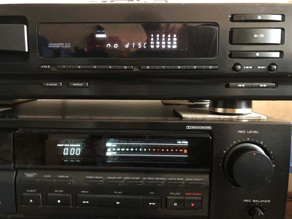 Kenwood Стійка AM/FM Ресивер KR-A 5060, касетна дека KX5030, CD DP3060