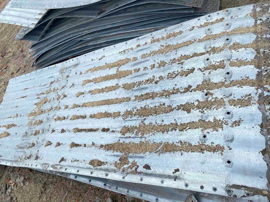 Лист металу оцинковка 1120*3040мм, стінка 2-4 мм (огорожа)